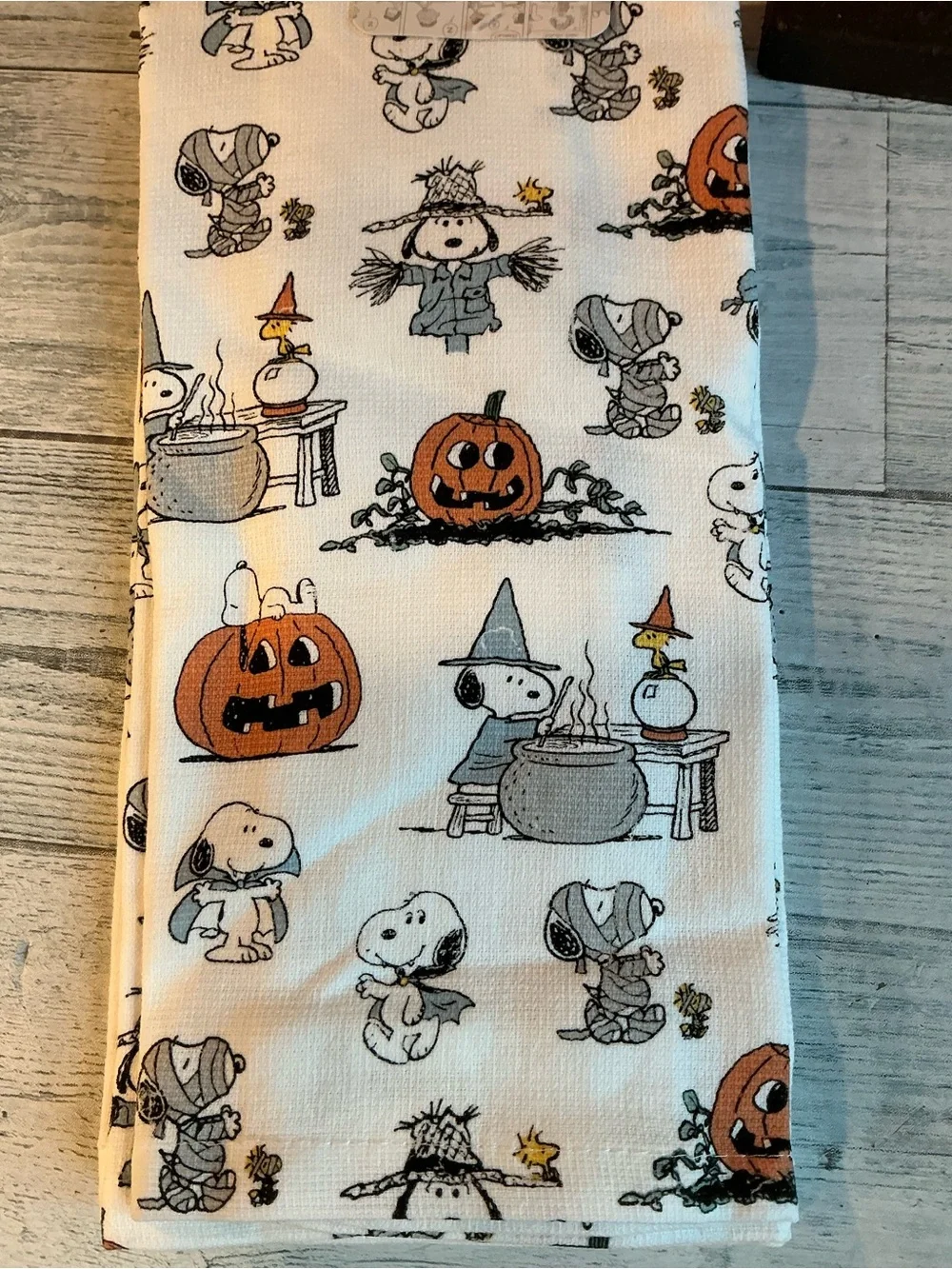 Peanuts 2Pk. Snoopy Costumes Printed Kitchen Towel Set -16x26